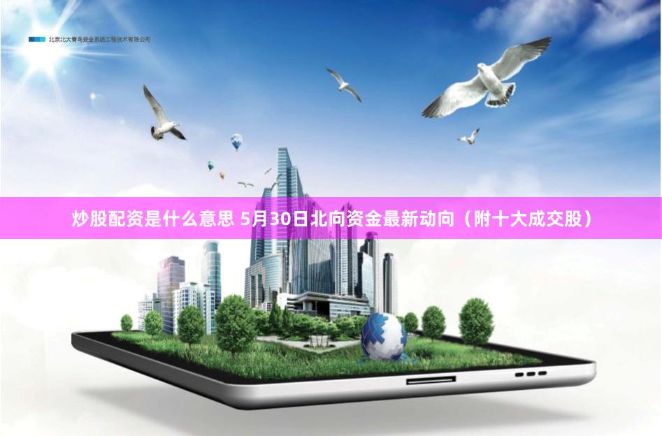 炒股配资是什么意思 5月30日北向资金最新动向（附十大成交股）